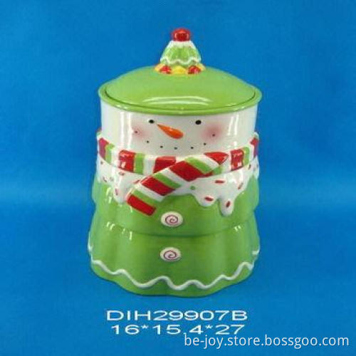 Christmas Gifts, Ceramic crafts with Painting, Available in Various Sizes, OEM Orders Welcomed